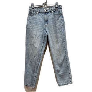 Garage Jeans Vintage Straight Leg Denim Light Wash Blue Classic Womens sz 9, 29